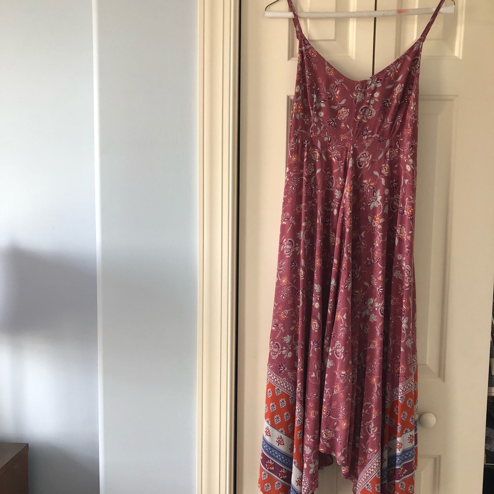 Patterned maxi dress